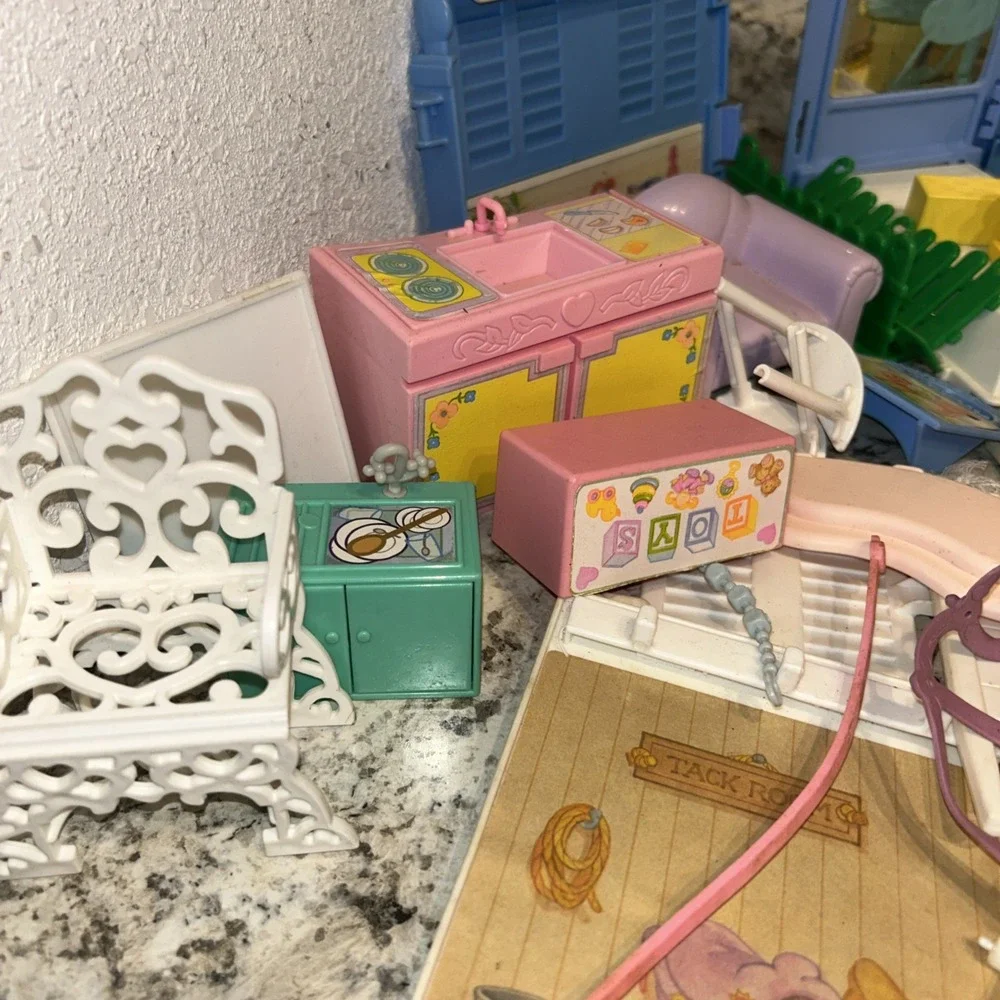 My Little Pony Playset Parts And Accessories Vintage G1 Lot‎